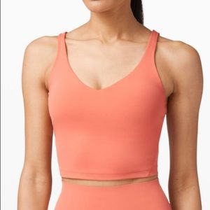 NWT lululemon align tank rustic coral